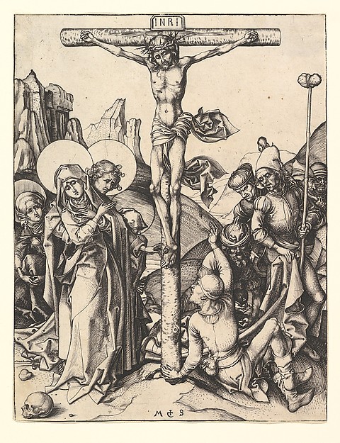 Crucifixion by Martin Schongauer