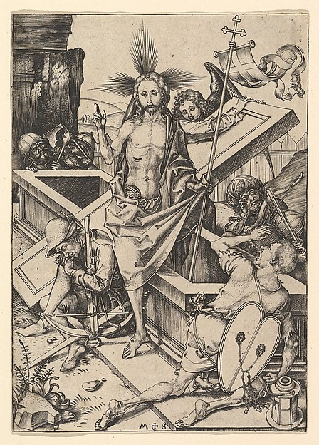 The Resurrection by Martin Schongauer