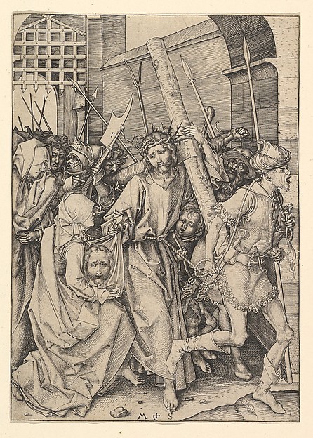 Christ Carrying the Cross by Martin Schongauer