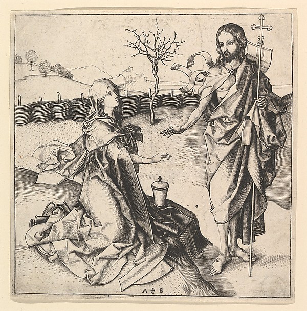 Noli me Tangere by Martin Schongauer