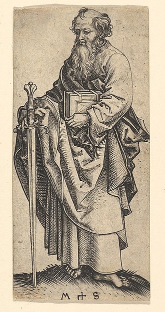 St. Paul by Martin Schongauer