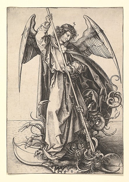 St. Michael by Martin Schongauer