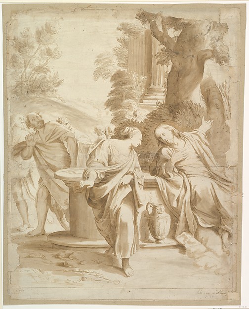 Christ and the Woman of Samaria by Annibale Carracci