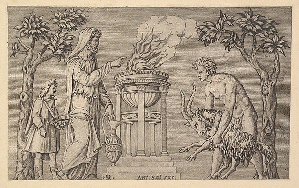 Speculum Romanae Magnificentiae: The Sacrifice of a Ram