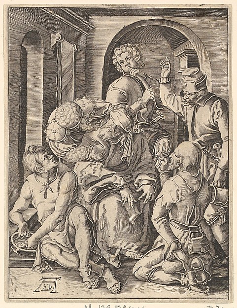 Engraved copies of The Little Passion