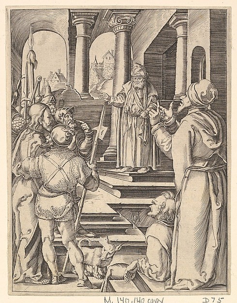 Engraved copies of The Little Passion