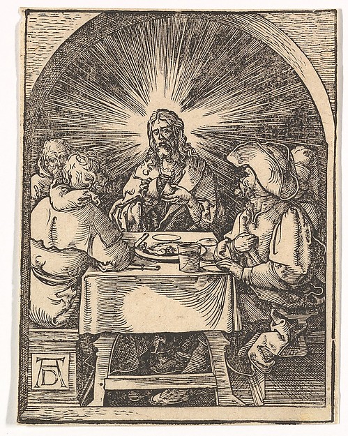 Christ in Emmaus, from The Small Passion (copy)