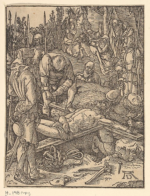 Christ Nailed to the Cross, from The Little Passion (copy)