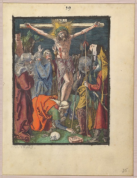 Crucifixion, from "The Small Woodcut Passion"