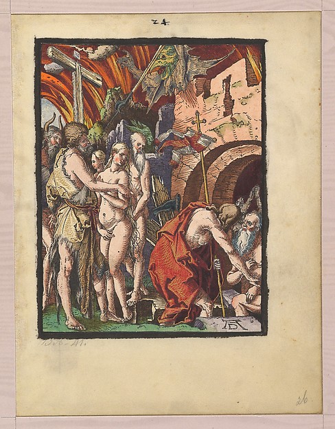 Christ in Limbo, from "The Small Woodcut Passion"