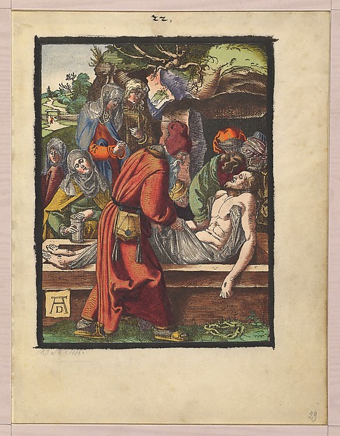 Deposition, from "The Small Woodcut Passion"