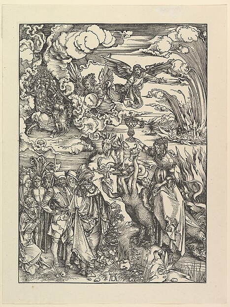 The Babylonian Whore, from The Apocalypse. Facsimile