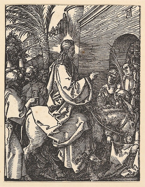 Christ's Entry into Jerusalem, from "The Small Passion"