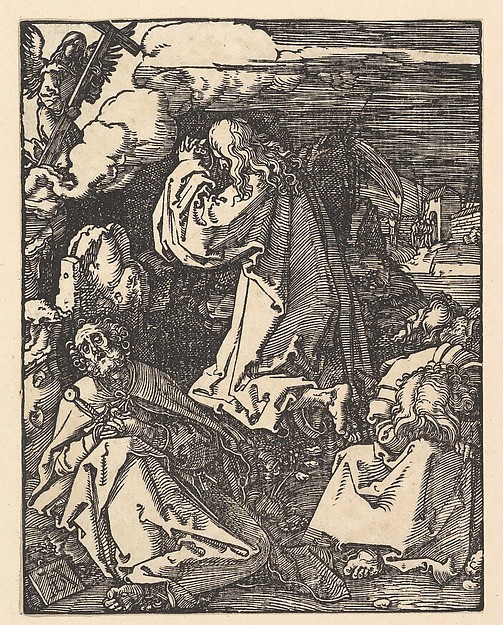 Christ on the Mount of Olives, from "The Small Passion"