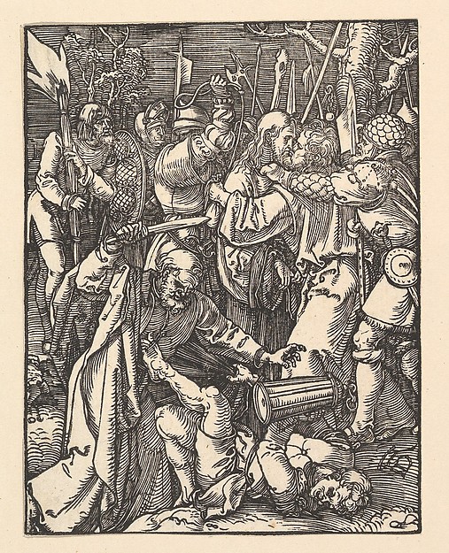 The Betrayal of Christ, from "The Small Passion"