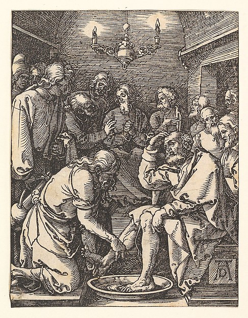 Christ Washing the Feet of the Disciples, from "The Small Passion"