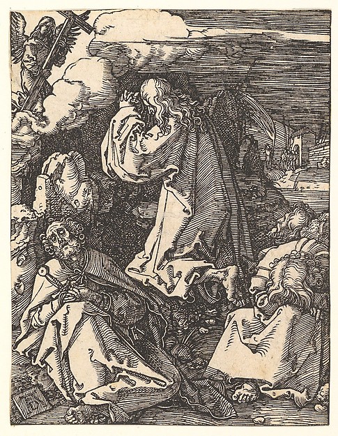 Christ on the Mount of Olives, from "The Small Passion"