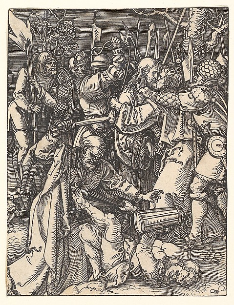 The Betrayal of Christ, from "The Small Passion" by Albrecht Dürer