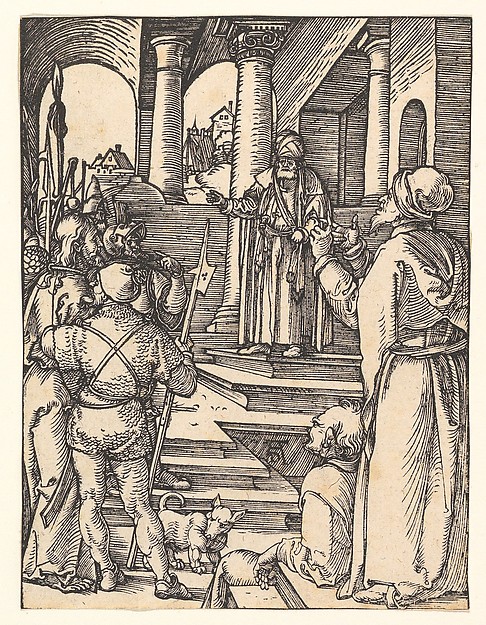 Christ Before Pilate, from "The Small Passion"