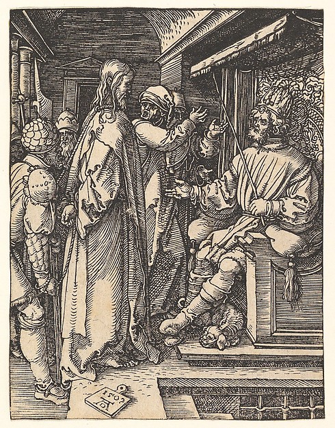 Christ Before Herod, from "The Small Passion"