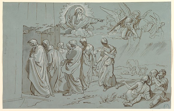 God Summons Noah and His Family into the Ark by Joseph von Führich