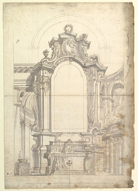 Two One Half Variant Designs for an Altar and a Chapel