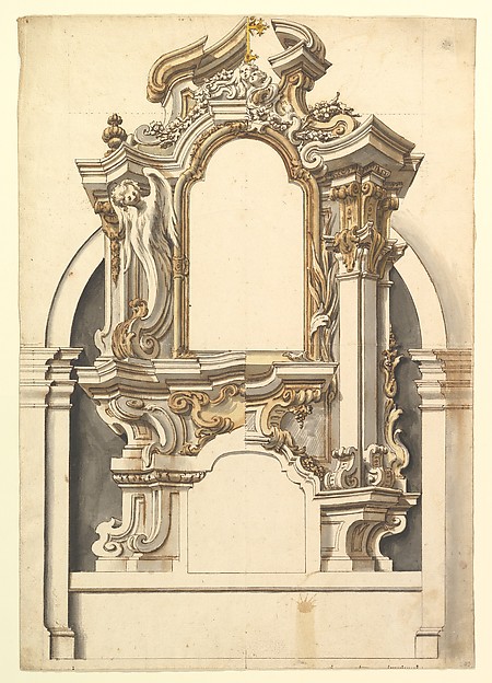 Two Alternate designs for an Altar.
