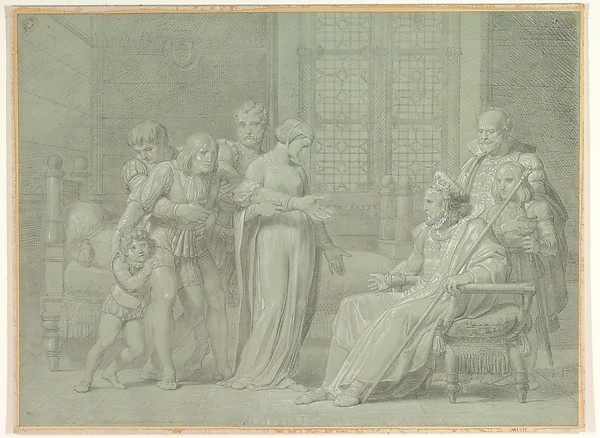 King Charles VIII of France with the Dying Gian Galeazzo Sforza at Pavia