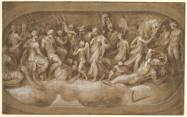 Cupid Presenting Psyche to the Gods