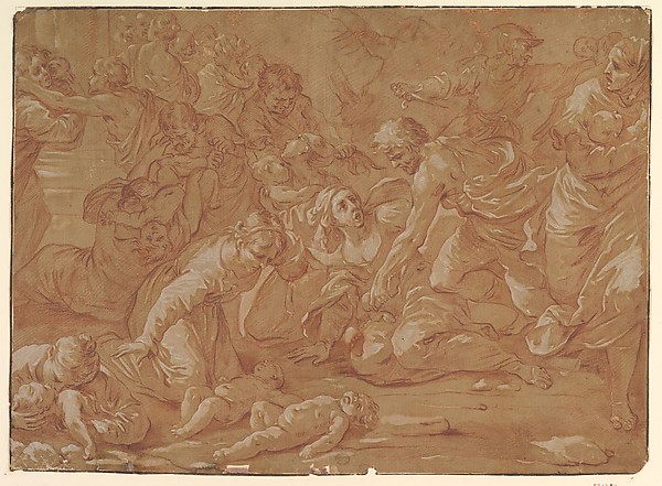 Massacre of the Innocents by Anonymous, Italian, 17th century