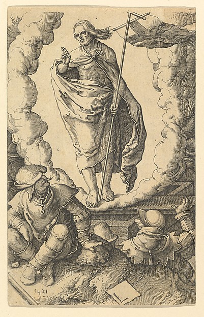 The Resurrection, from "The Passion of Christ" by Jan Muller