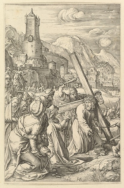 Christ Carrying the Cross, from "The Passion of Christ" by Anonymous