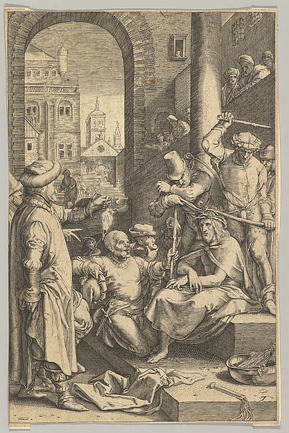 The Crowning with Thorns, from "The Passion of Christ" by Ludovicus Siceram