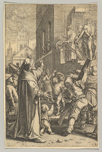 Ecce Homo, from "The Passion of Christ" by Ludovicus Siceram
