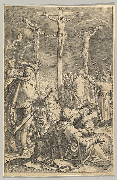 Christ on the Cross, from "The Passion of Christ" by Ludovicus Siceram