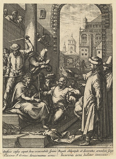 The Crowning with Thorns, from "The Passion of Christ" by Nicolas Cochin