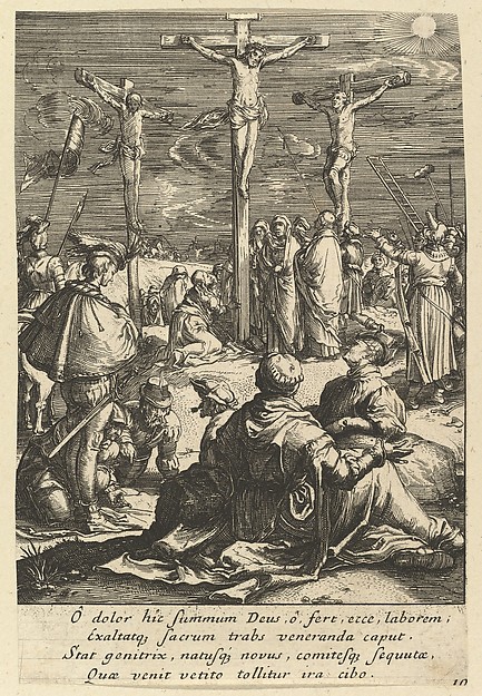Christ on the Cross, from "The Passion of Christ" by Nicolas Cochin
