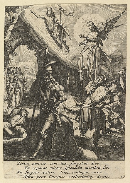 The Resurrection, from "The Passion of Christ" by Nicolas Cochin