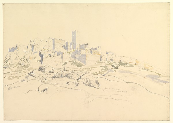 The Acropolis from the Areopagus, Athens