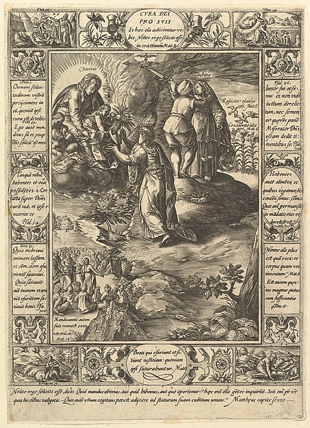 Cura Dei Pro Suis, from "Allegories of the Christian Faith, from Christian and Profane Allegories"