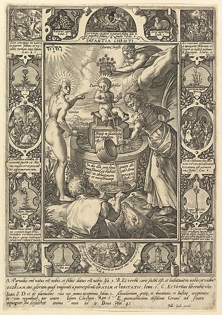 The Infant Christ, from "Allegorical Scenes on the Life of Christ, from Christian and Profane Allegories"