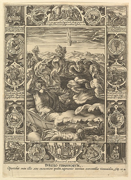 Punitio Tirannorum, from "Allegories of the Christian Faith, from Christian and Profane Allegories"