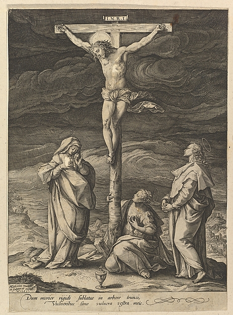 The Crucifixion by Hendrick Goltzius
