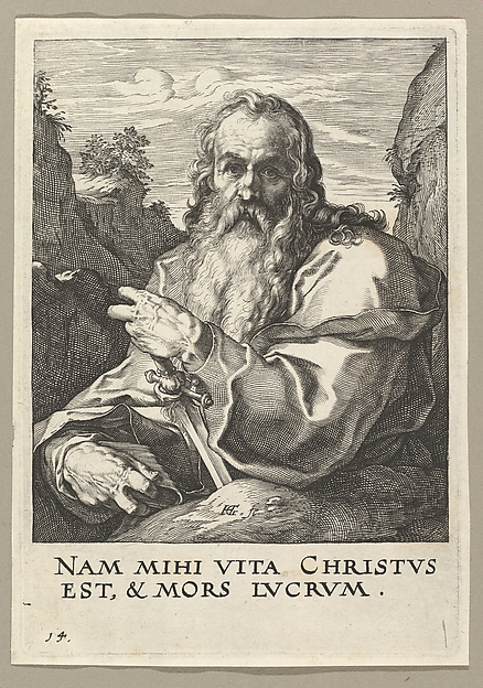 St. Paul, from Christ, the Apostles and St. Paul with the Creed