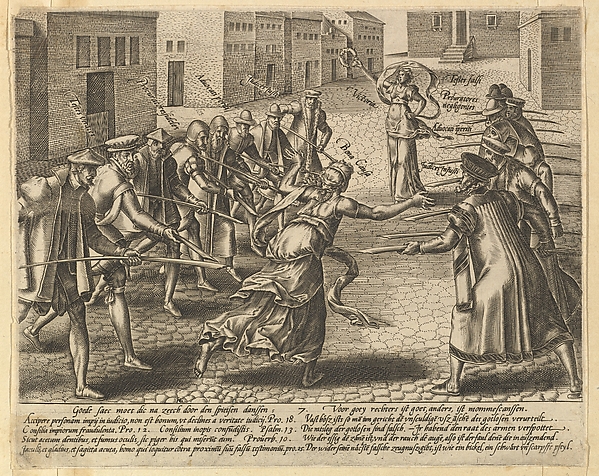 The Abuses of the Law, Plate 7