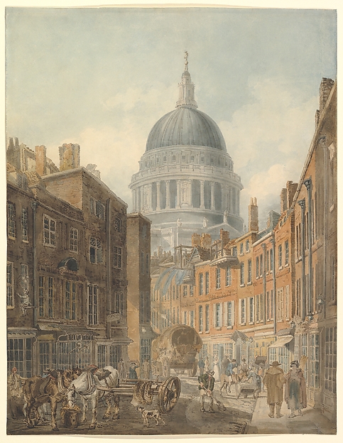 St. Paul's Cathedral, from St. Martin's-le-Grand