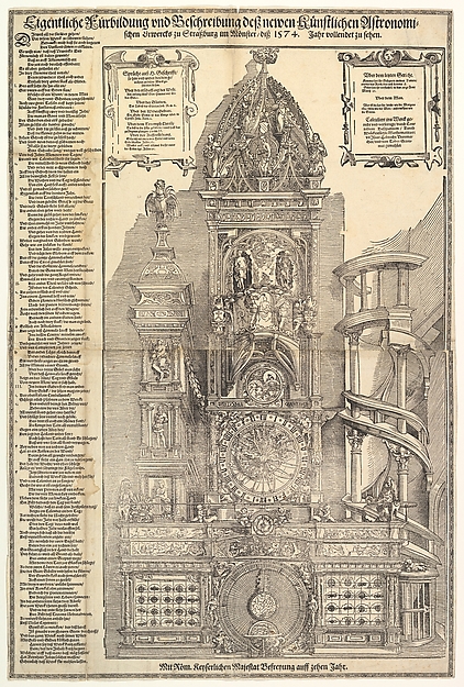 Astronomical Clock in the Cathedral in Strasbourg