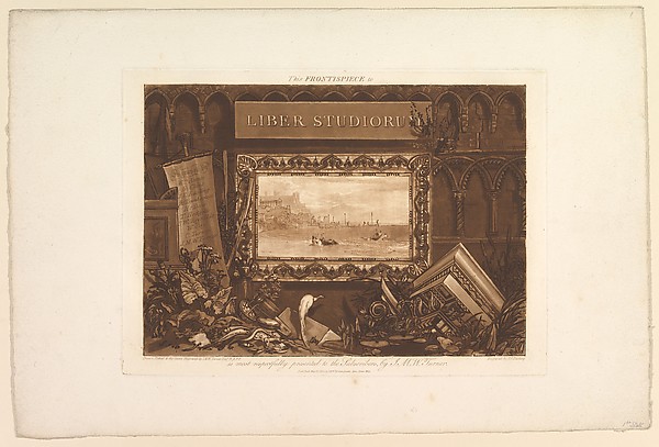 Frontispiece from "Liber Studiorum" by Joseph Mallord William Turner, The Metropolitan Museum of Art