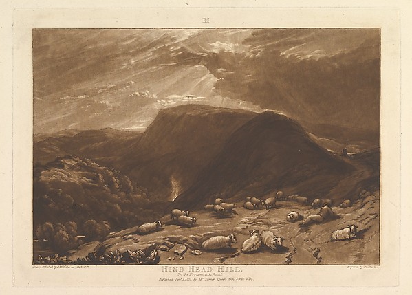 Hind Head Hill, On the Portsmouth Road (Liber Studiorum, part V, plate 25)