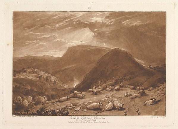 Hind Head Hill, on the Portsmouth Road (Liber Studiorum, part V, plate 25)